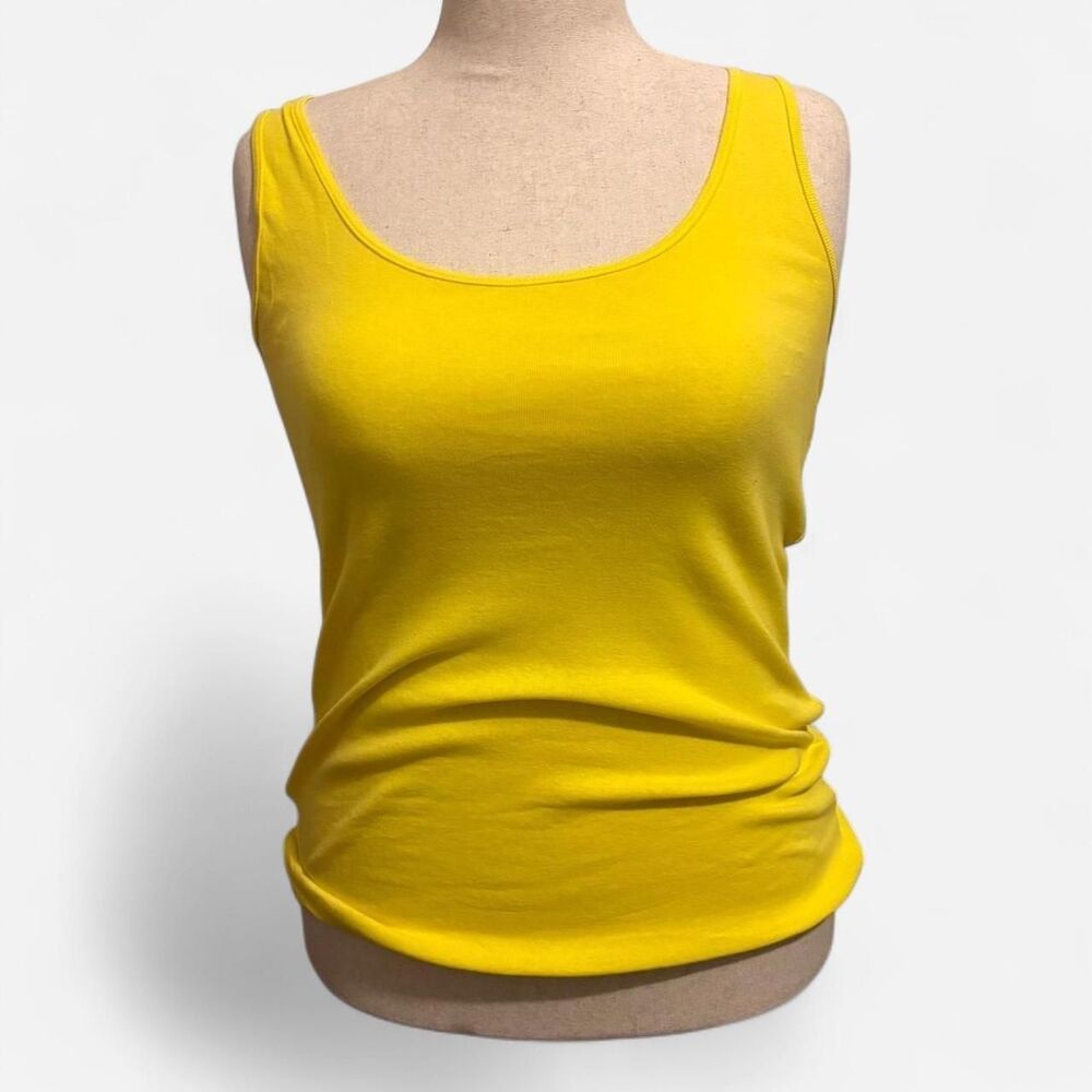 Dressbarn Women's Yellow Tank XL